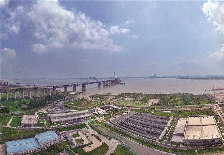 李港水厂一期工程。 许丛军摄