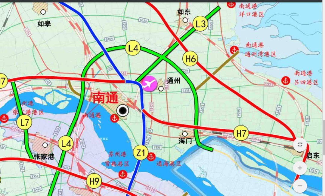 江苏省过江通道规划图图片