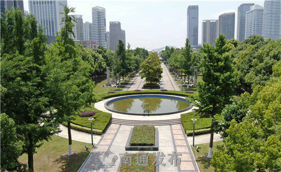 开窗见绿,出门入园丨南通绿轴公园绿意盎然|南通发布