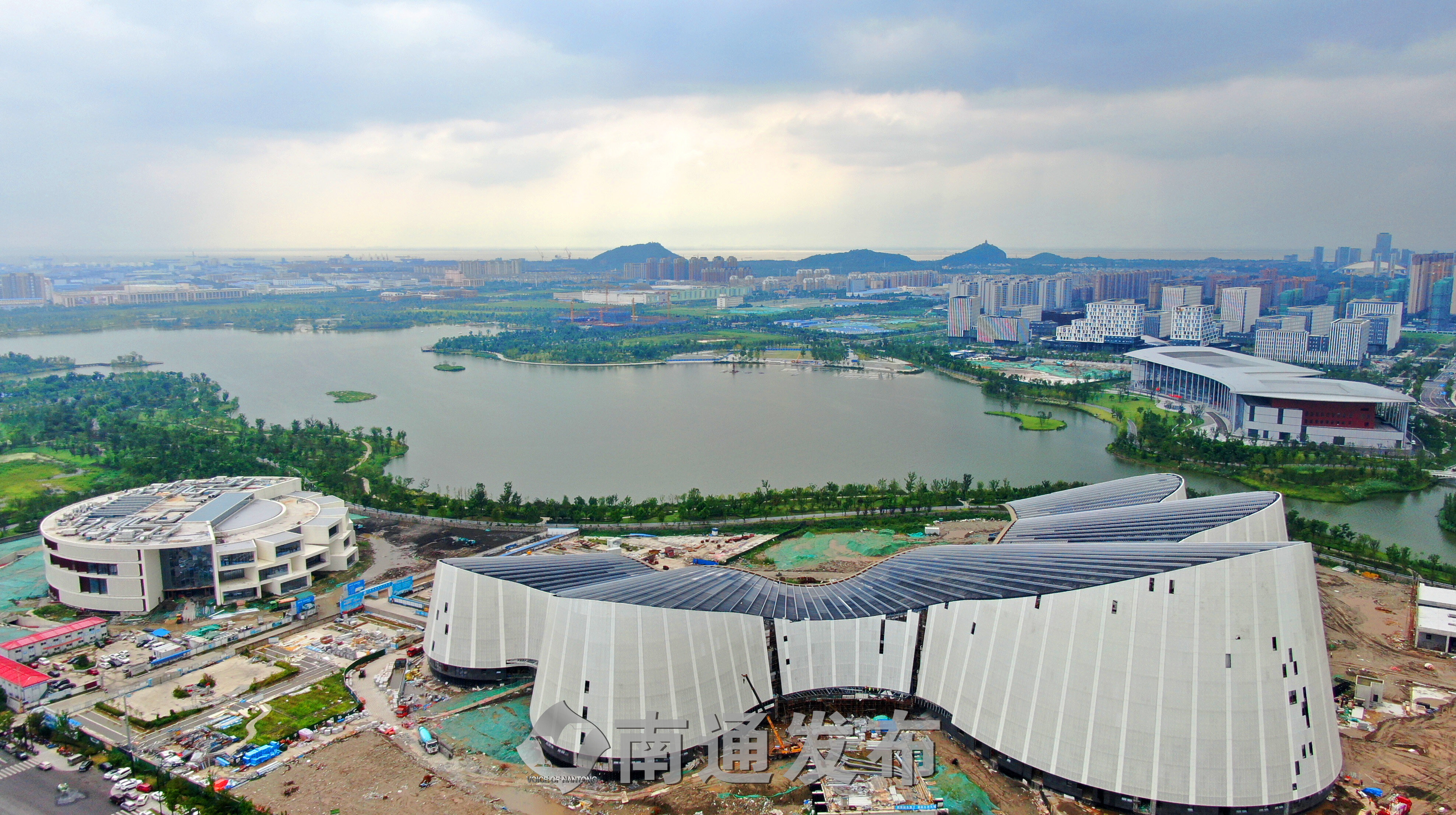 南通发布原创航拍别样创新区南通发布