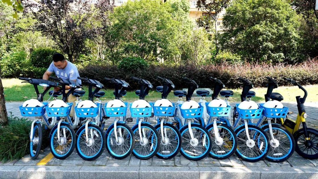 共享电动车配头盔南通这里安排上了南通发布