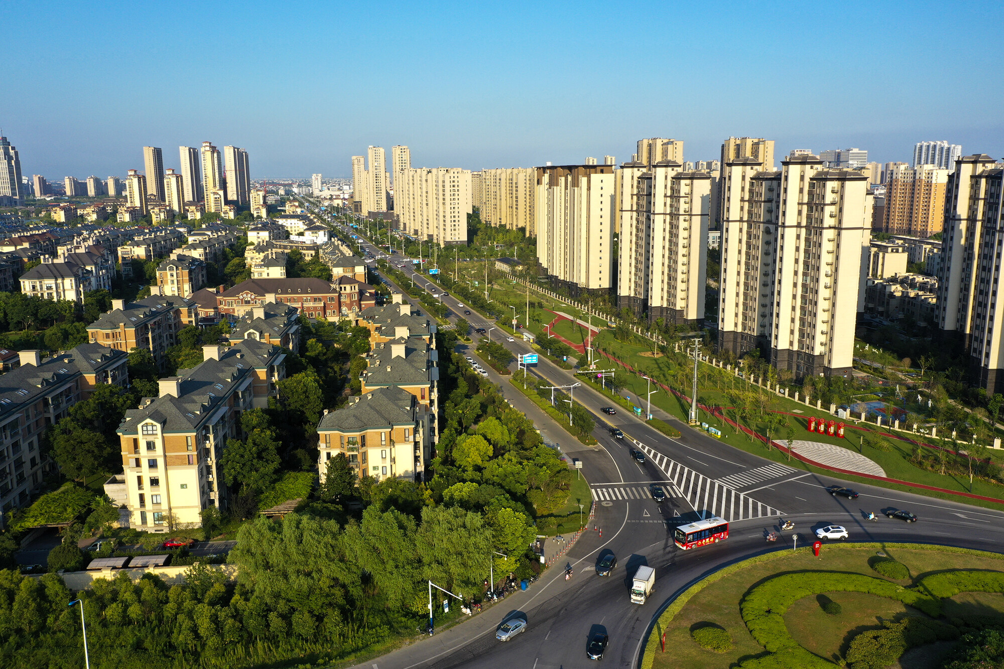 如东城中街道区域图片