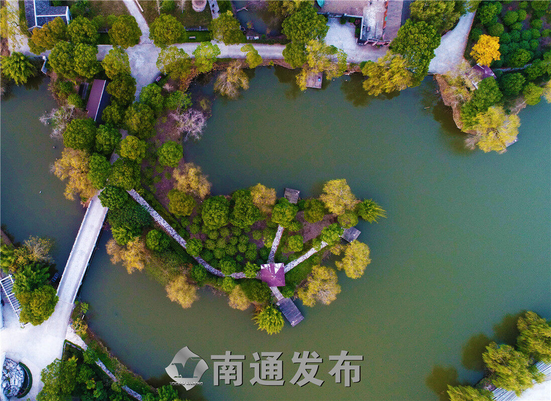 海门青龙港生态公园图片