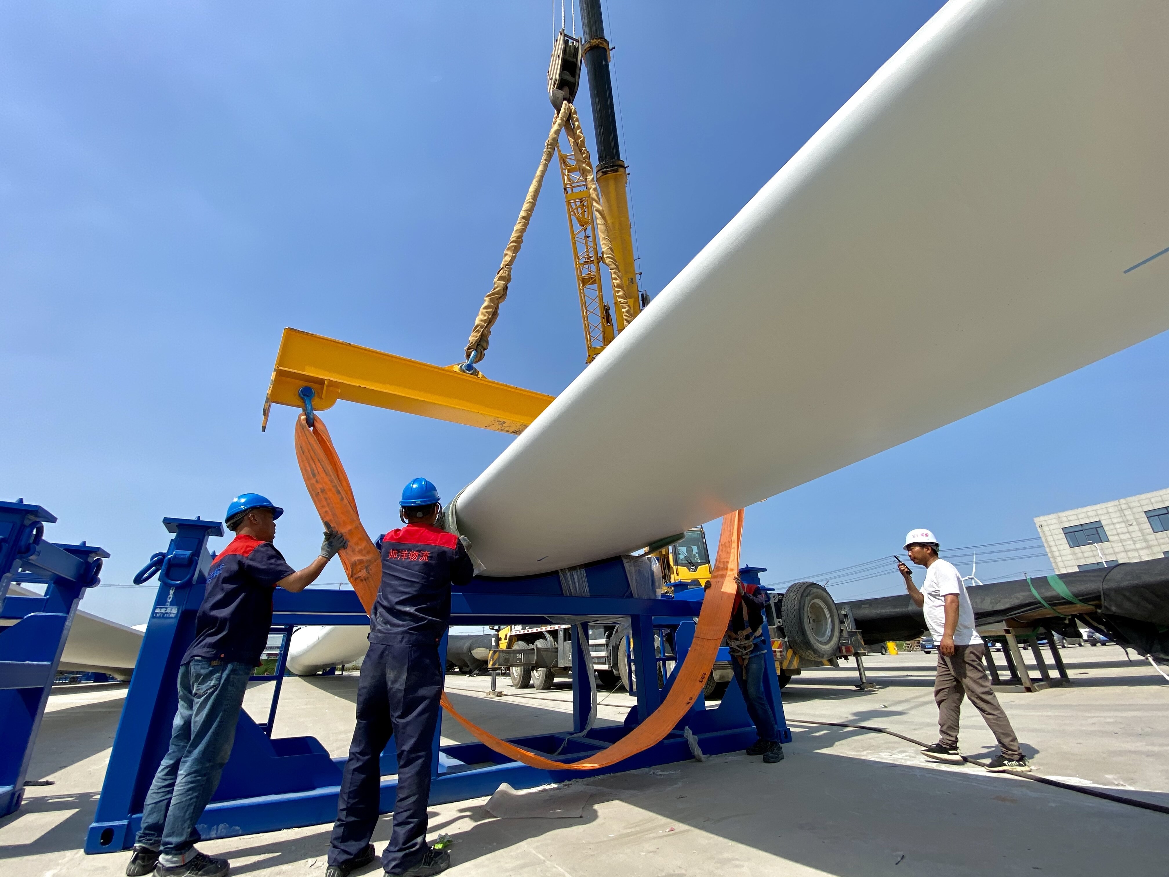 项目加速度 跑赢新赛程 | 美泽风电设备制造(江苏)有限公司:巨型叶片