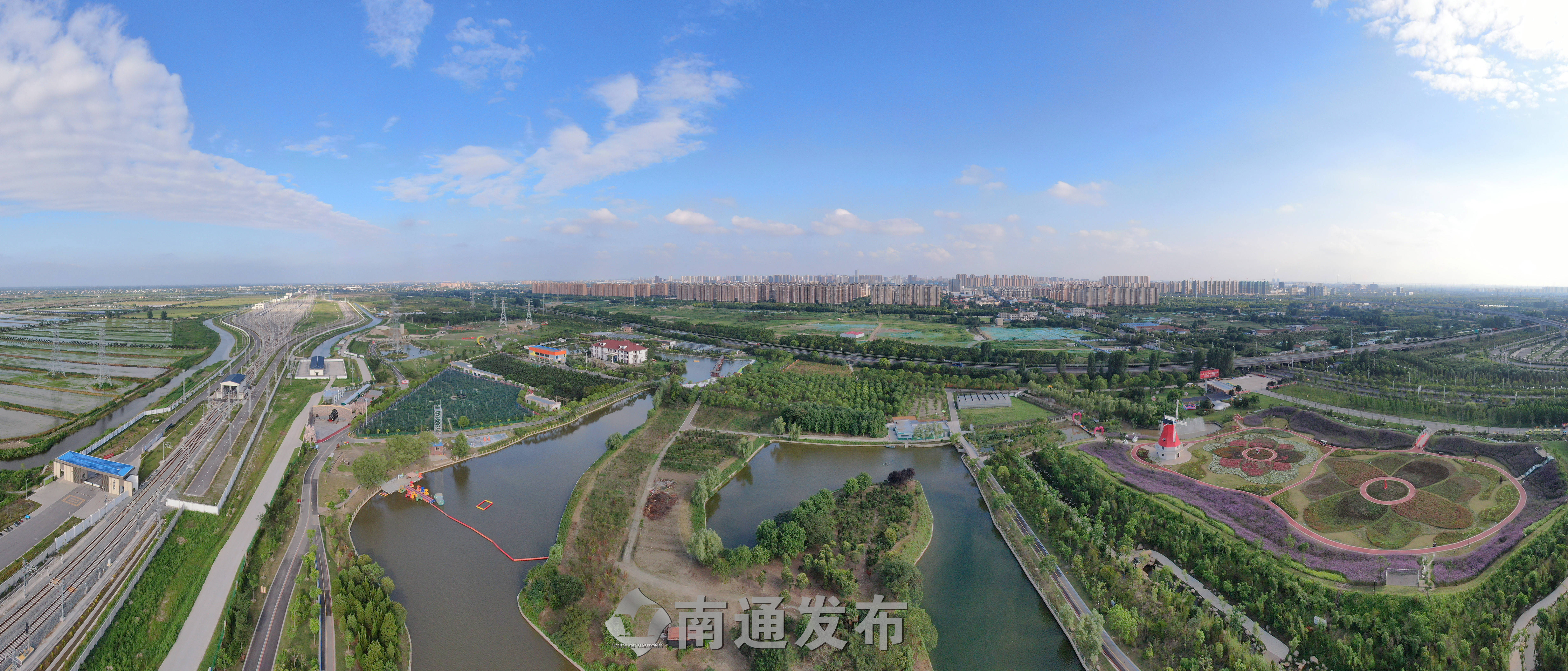 奇妙农场美景初现|南通发布