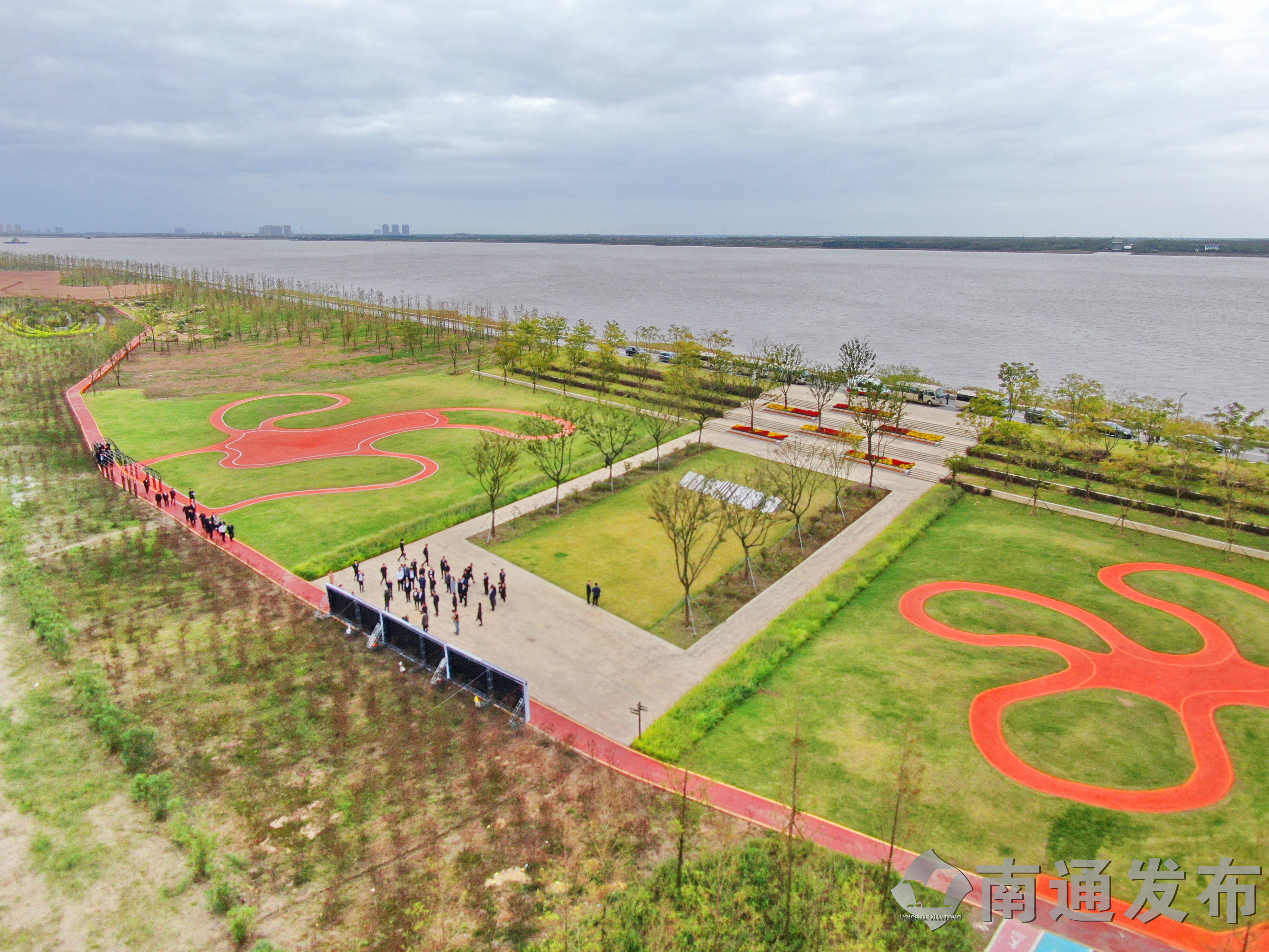 海门东布洲长滩公园展新貌|南通发布