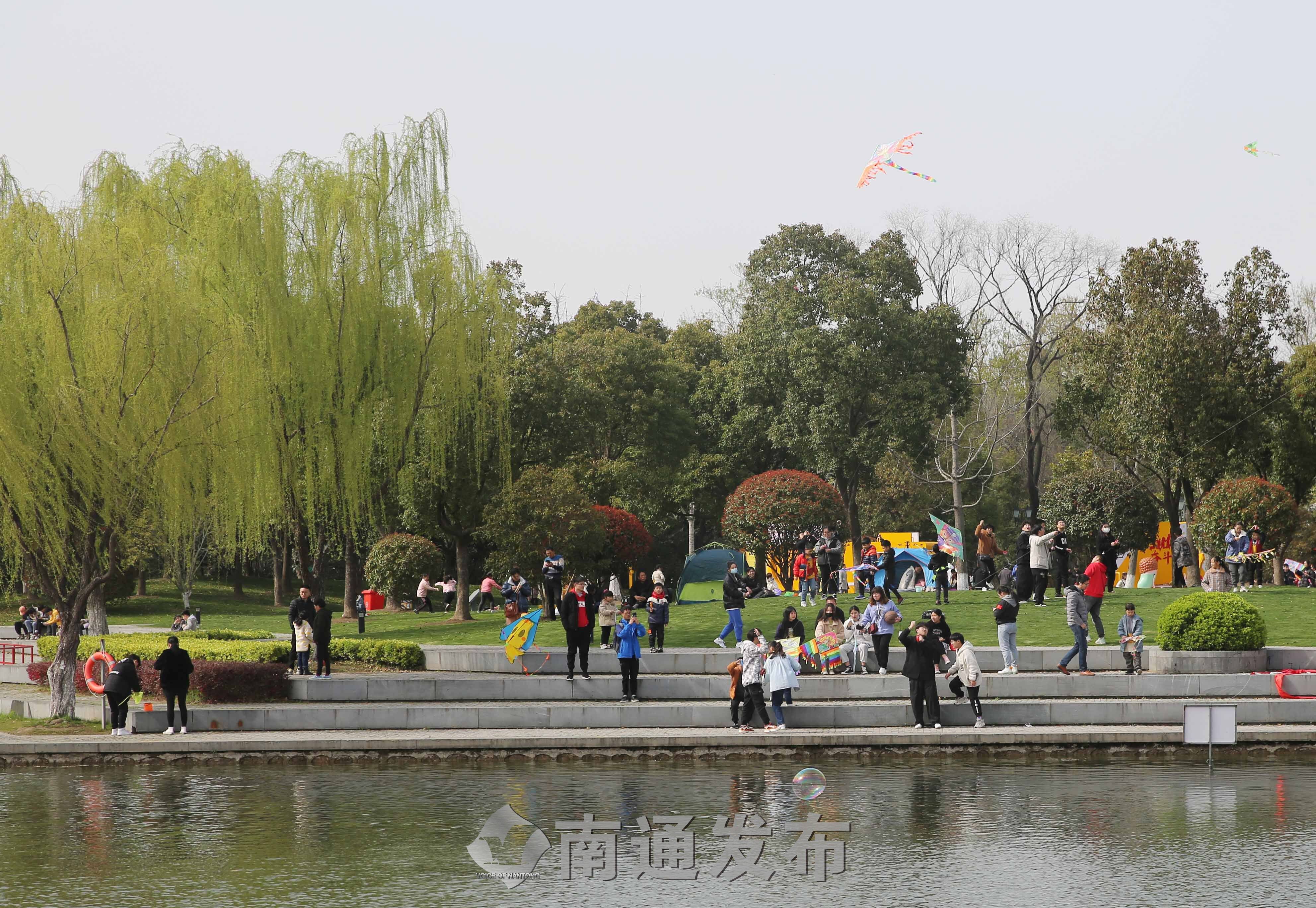 春色满园关不住唐闸公园风景独好南通发布